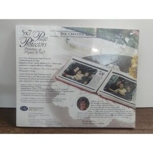 NIP Creative Memories  5 X 7 Page Protectors  10 Sheets 20 Pages A8
